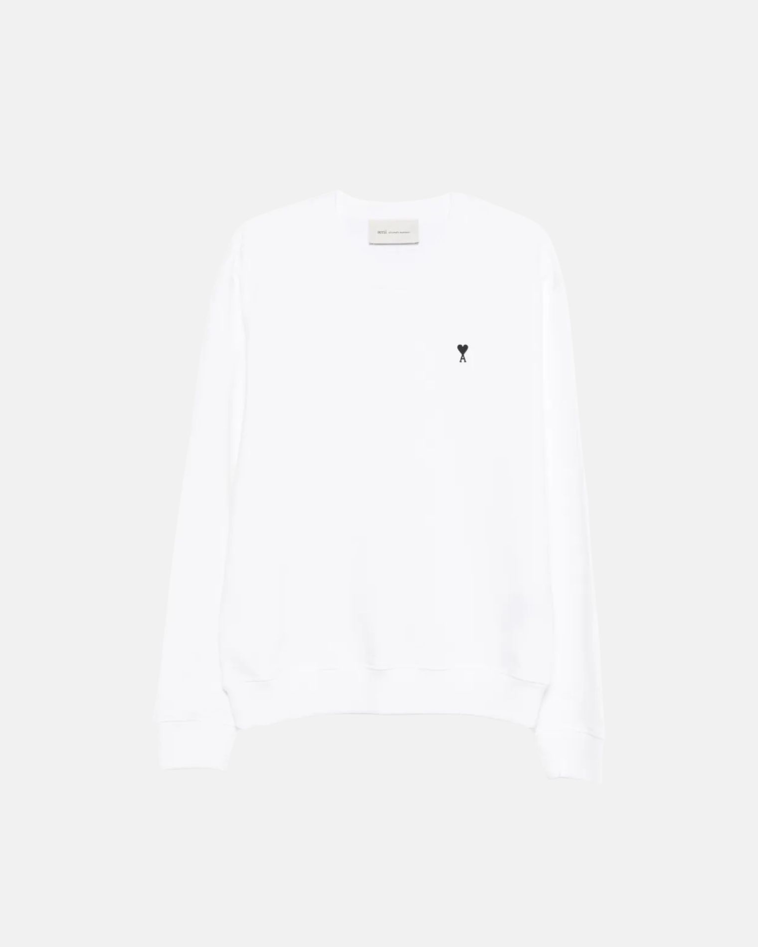 HSW763730 SUDADERA CUELLO REDONDO DE COEUR AMI PARIS SZM  BLANCO