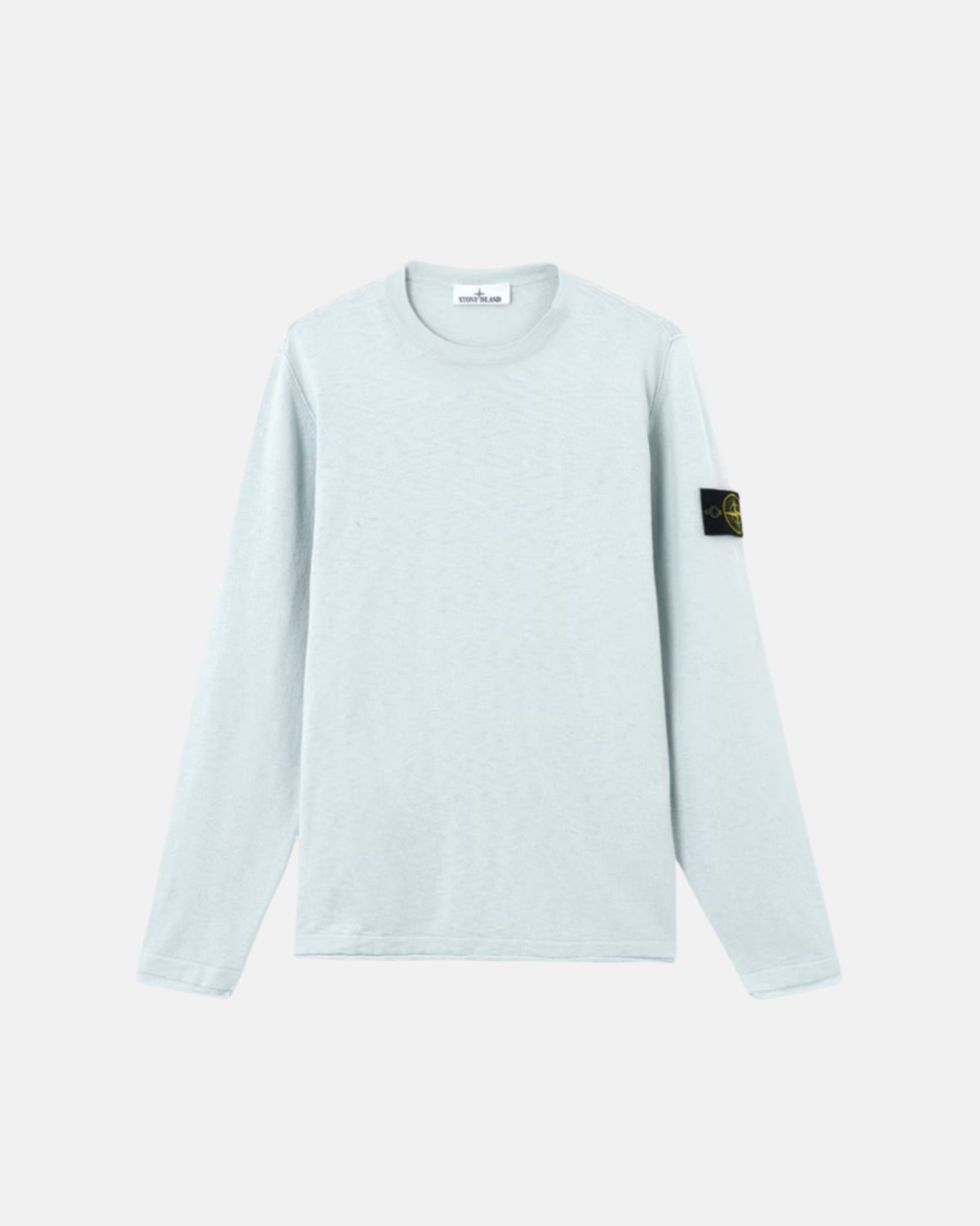 5100052S00B0 SUETER CUELLO REDONDO STONE ISLAND SZM          AZUL CELESTE