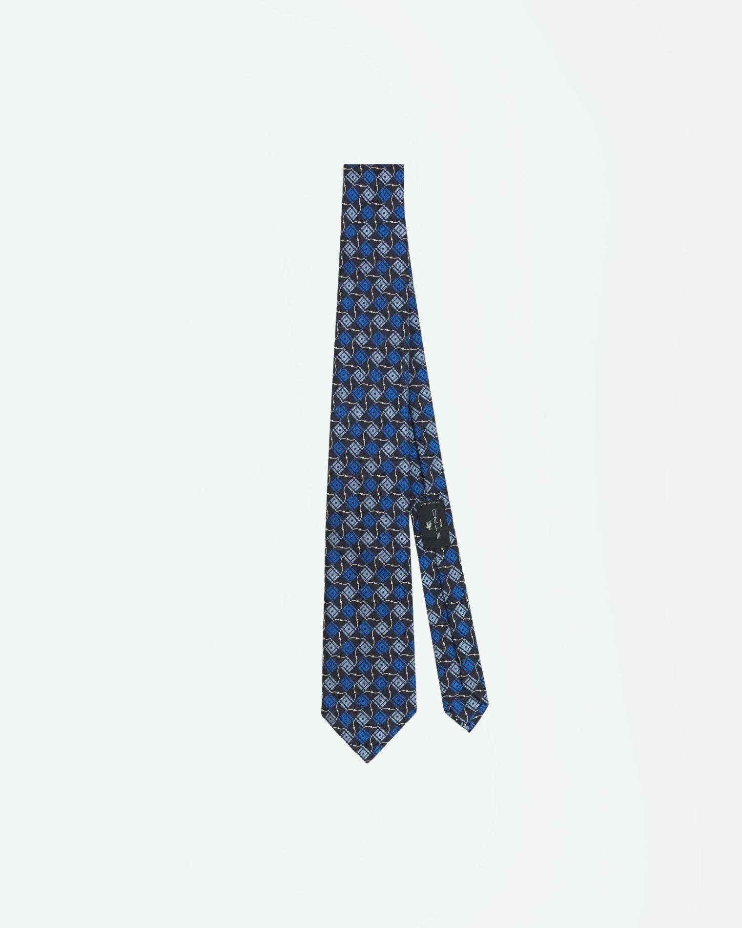 120269636 CORBATA GEOMETRICO ETRO F4M AZUL