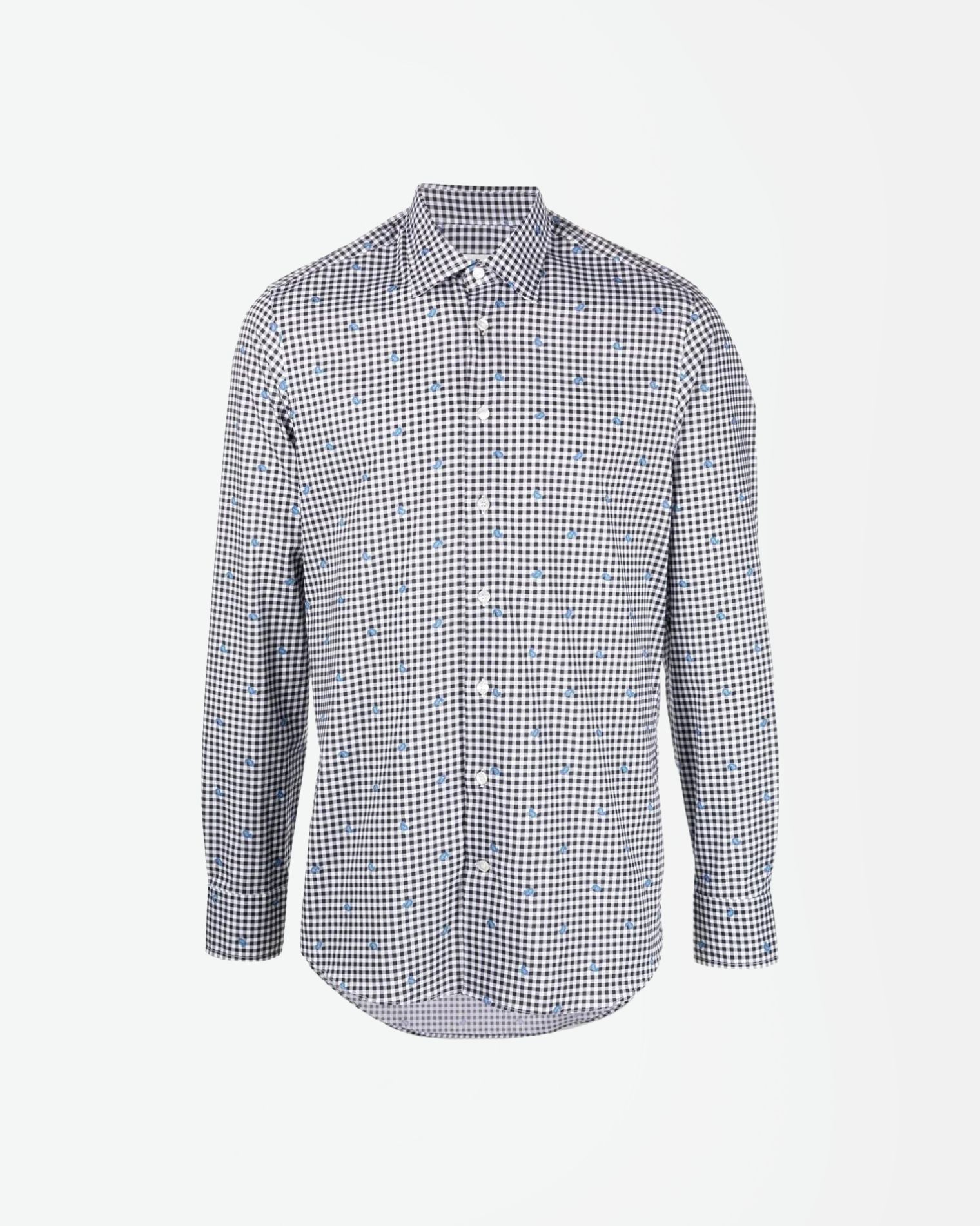 129083254 CAMISA FIL COUPE CUADRO VICHY ESTAMPADO  "ETRO" F3M
