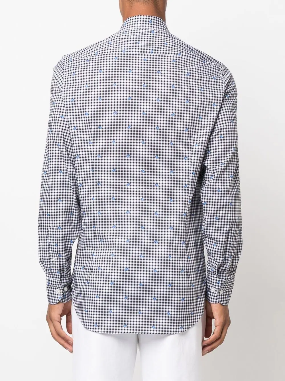 129083254 CAMISA FIL COUPE CUADRO VICHY ESTAMPADO  "ETRO" F3M