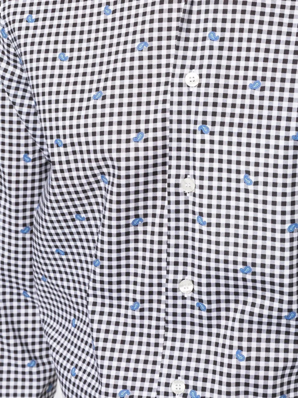 129083254 CAMISA FIL COUPE CUADRO VICHY ESTAMPADO  "ETRO" F3M