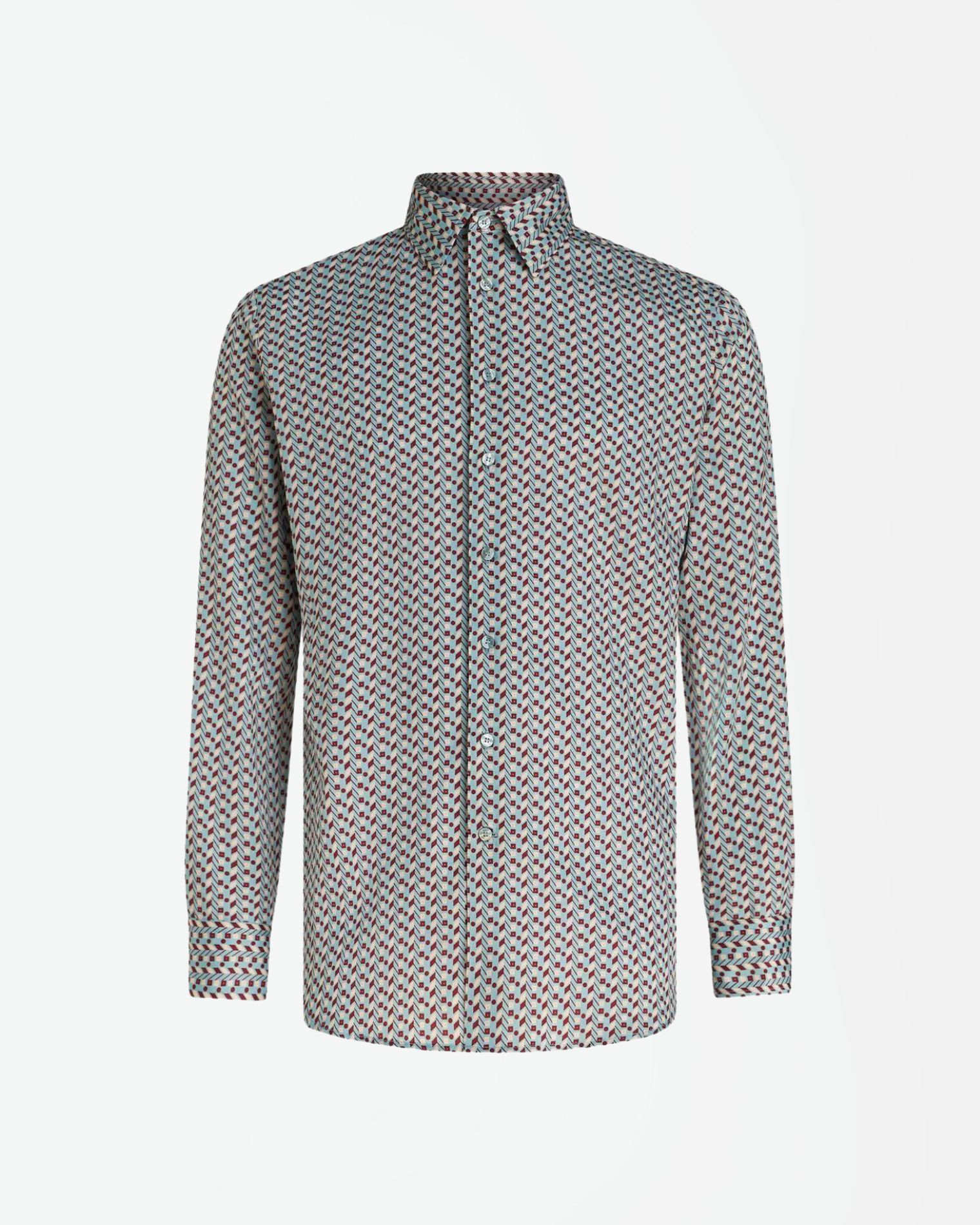 129085723  CAMISA ESTAMPADO GEOMETRICO "ETRO" F4M