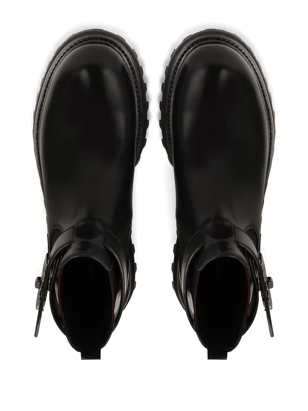 A60371A1203 BOTAS CHELSEA CON LOGO METÁLICO  DOLCE & GABBANA F3M NEGRO