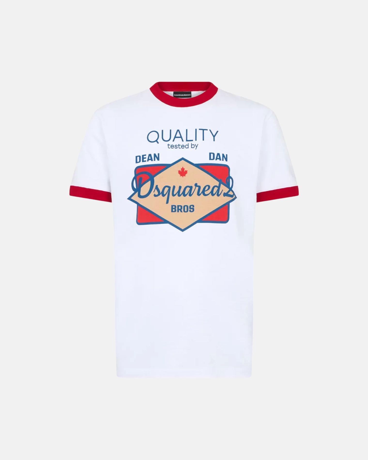 S71GD1658D20033 CAMISETA BORDES ROJOS  