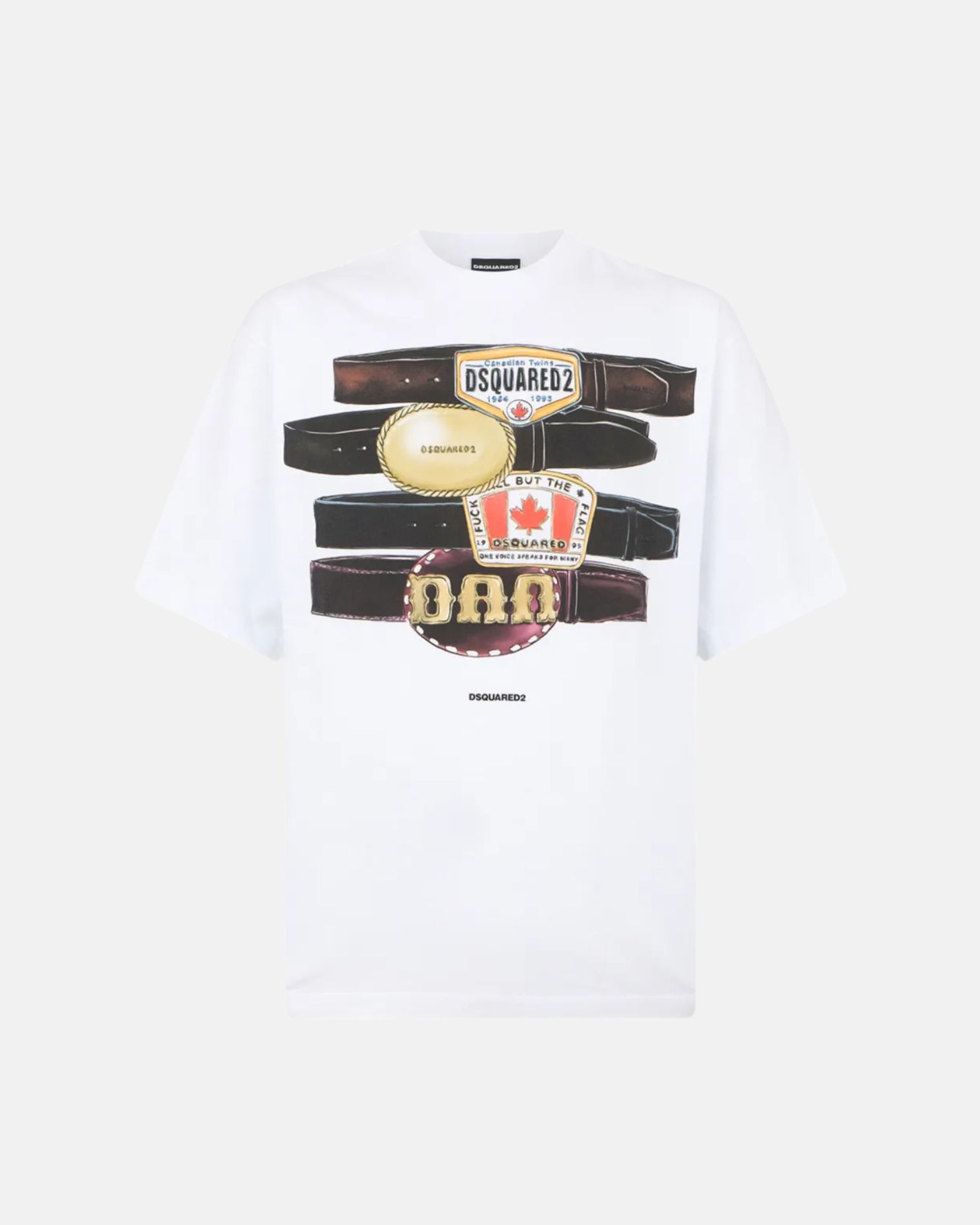 S78GD0113D20033 CAMISETA CINTURONES LOOSE  