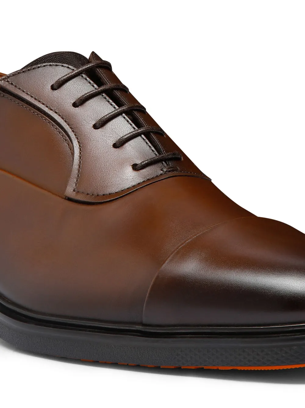 MGE018957NEAXNTGT60 ZAPATO OXFORD ULTRALIGERO SANTONI SZM     MARRON