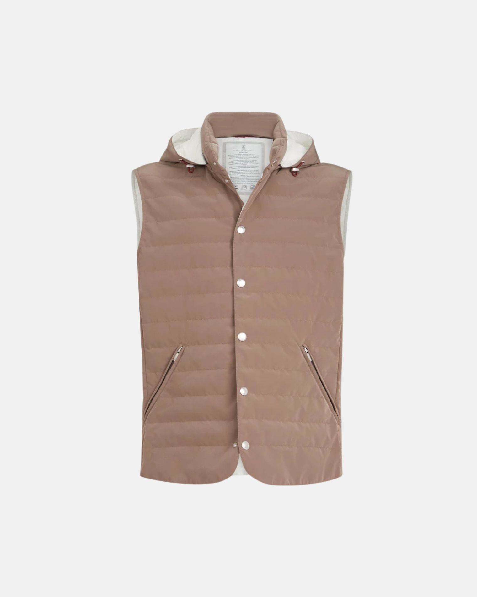 MM4791696  CHALECO PLUMIFERO LIGERO  CAPUCHA 