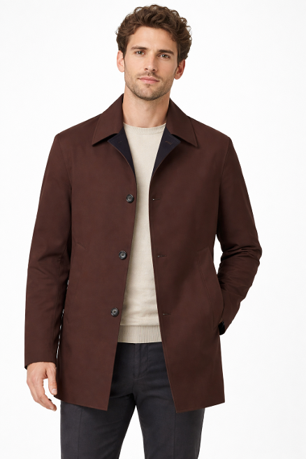 IM000387U12861S  GABARDINA LIGERA DOBLE FAZ 