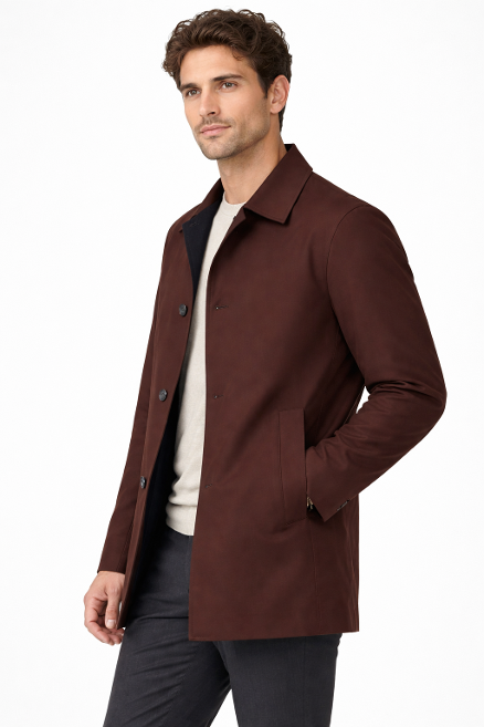 IM000387U12861S  GABARDINA LIGERA DOBLE FAZ 