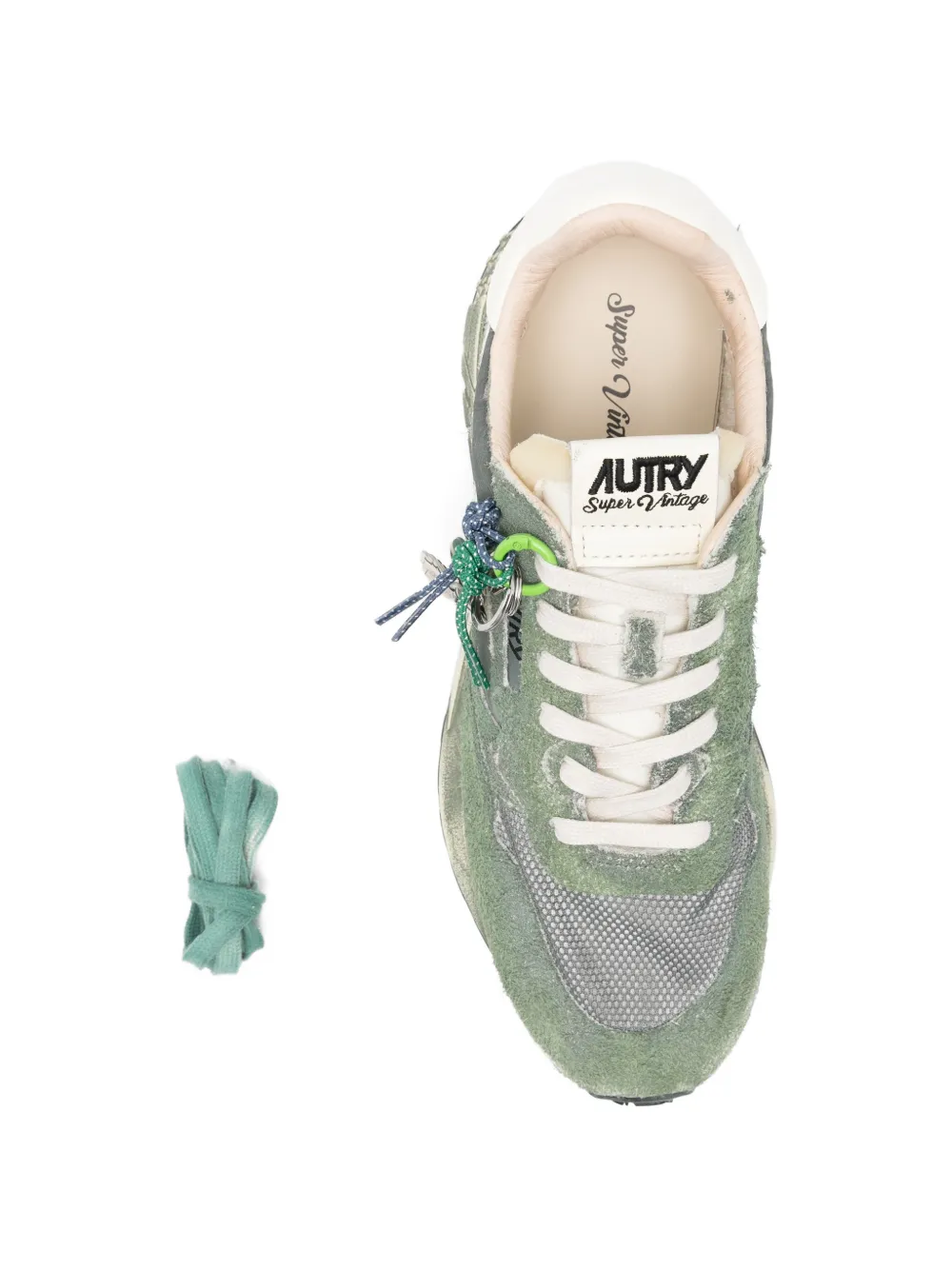 WVLMYS08 SNEAKERS RUNNIG VERDE GRIS