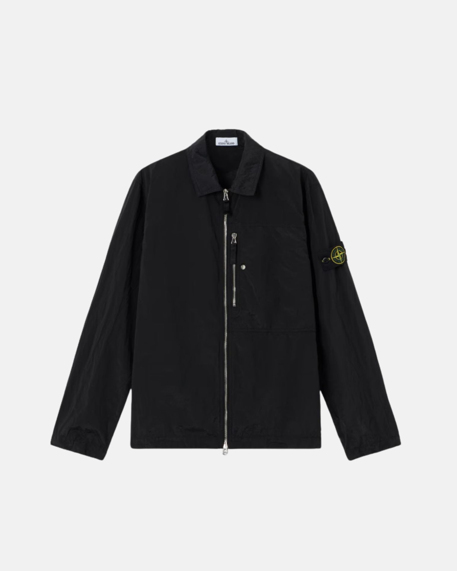 1200038S0019 SOBRECAMISA STONE ISLAND SZM      NEGRO