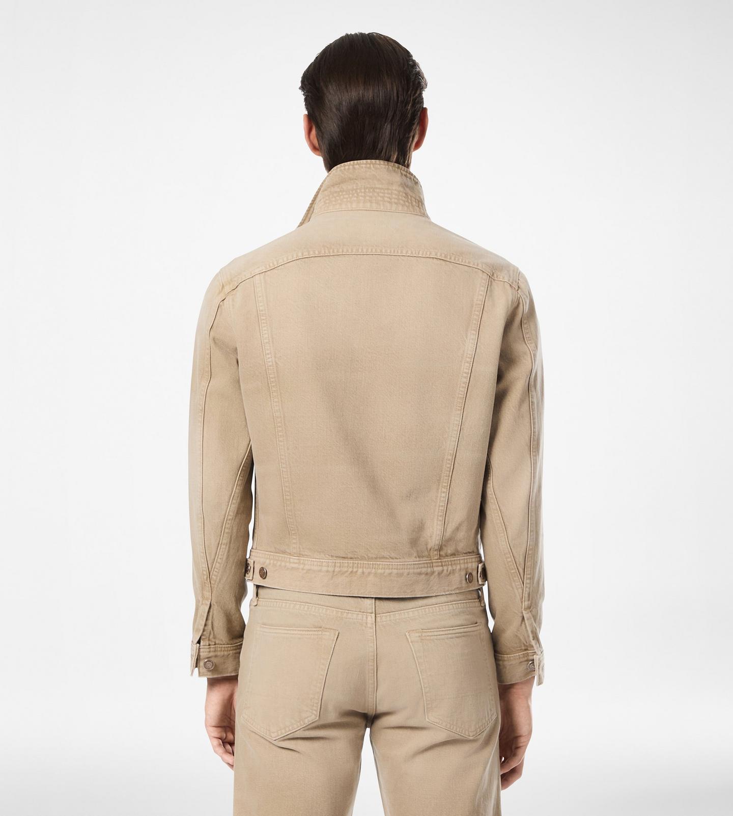 DJI001DMC103 CAZADORA DENIM  beigs