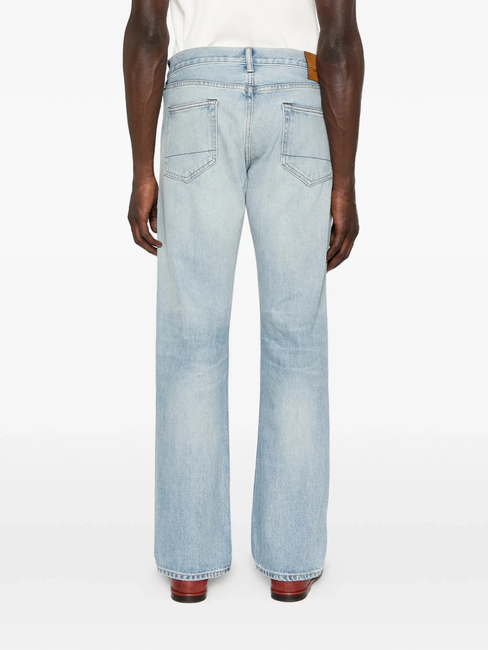 DPH003-DMC099 JEANS STRAIGHT  "TOM FORD" SZM   