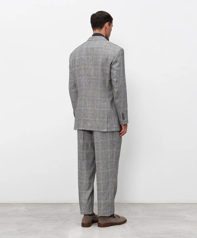 MB4279CFN2 TRAJE "BRUNELLO CUCINELLI" SZM      - gris