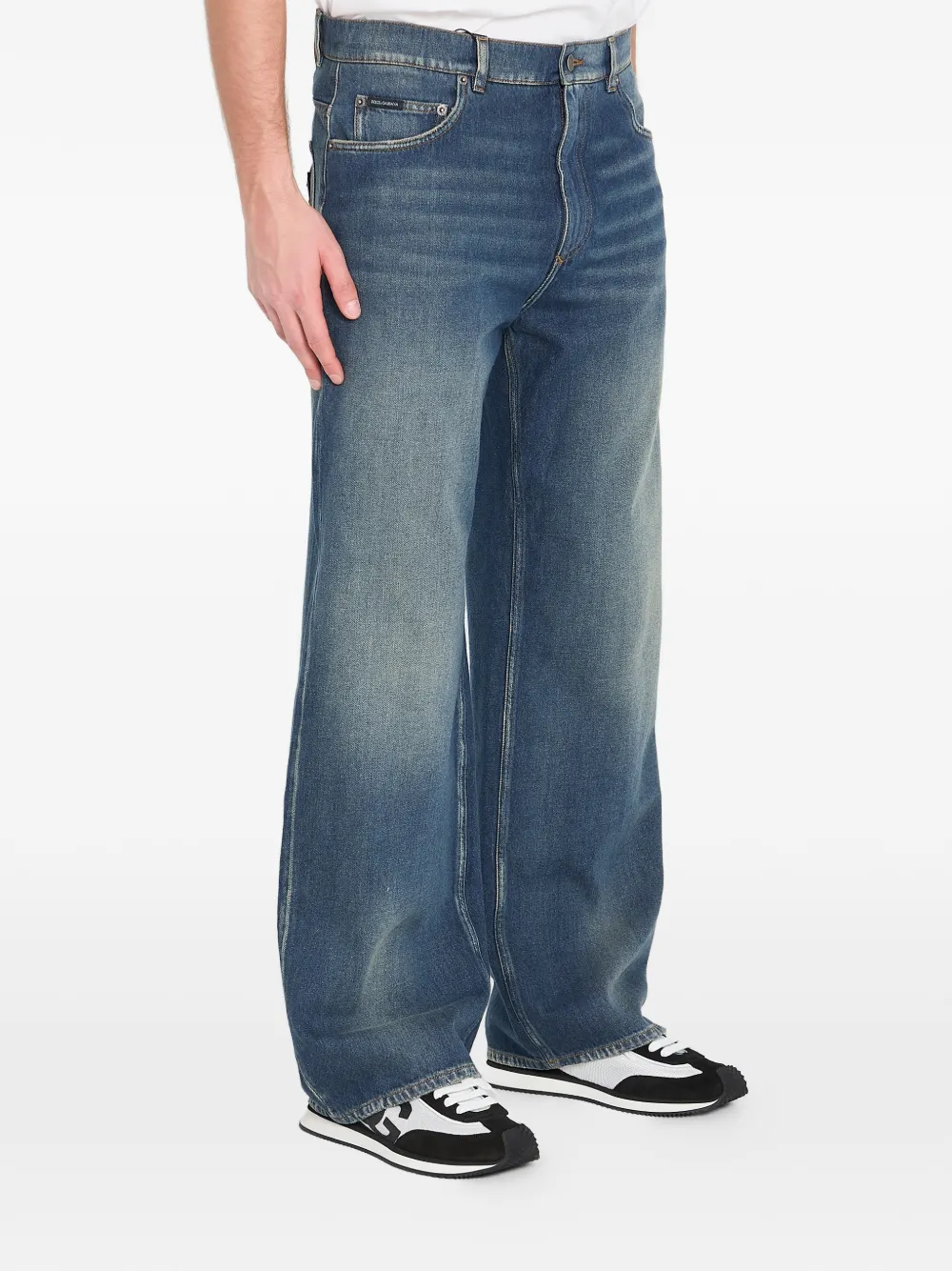 GP18LDG8OV1 JEANS OVER "DOLCE & GABBANA"  SZM - azul indigo
