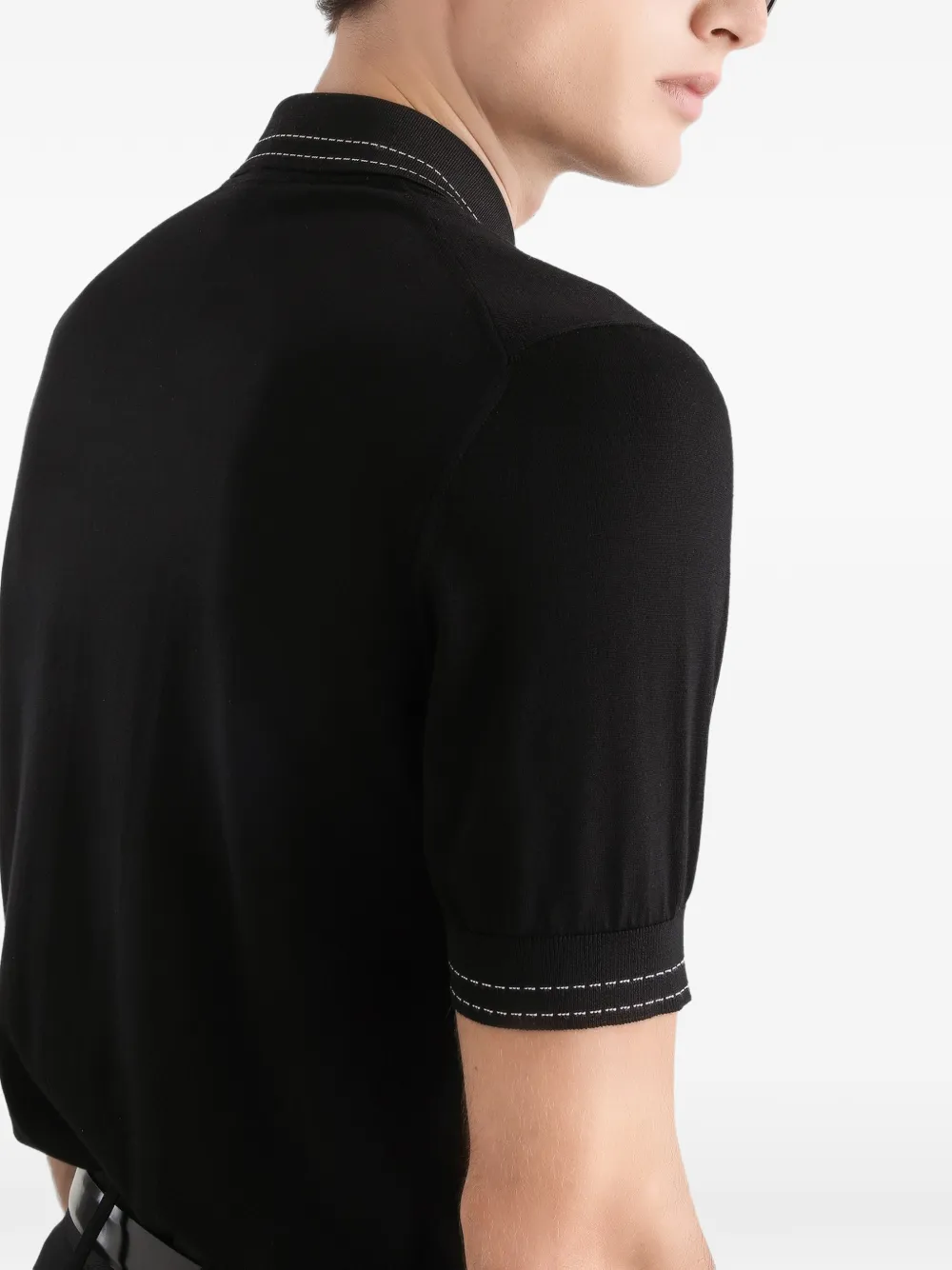 GXZ02TJBSOI POLO "DOLCE & GABBANA" SZM   - negro