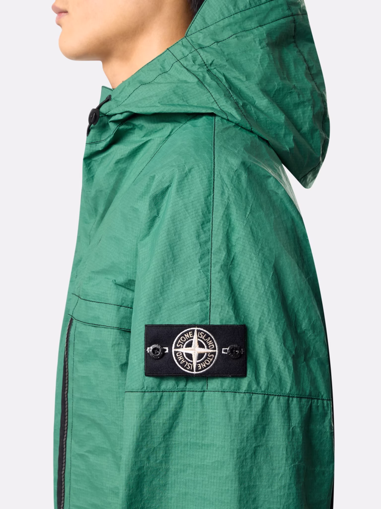 4100061S0356 PARKA CORTA CAPUCHA "STONE ISLAND" SZM - verde
