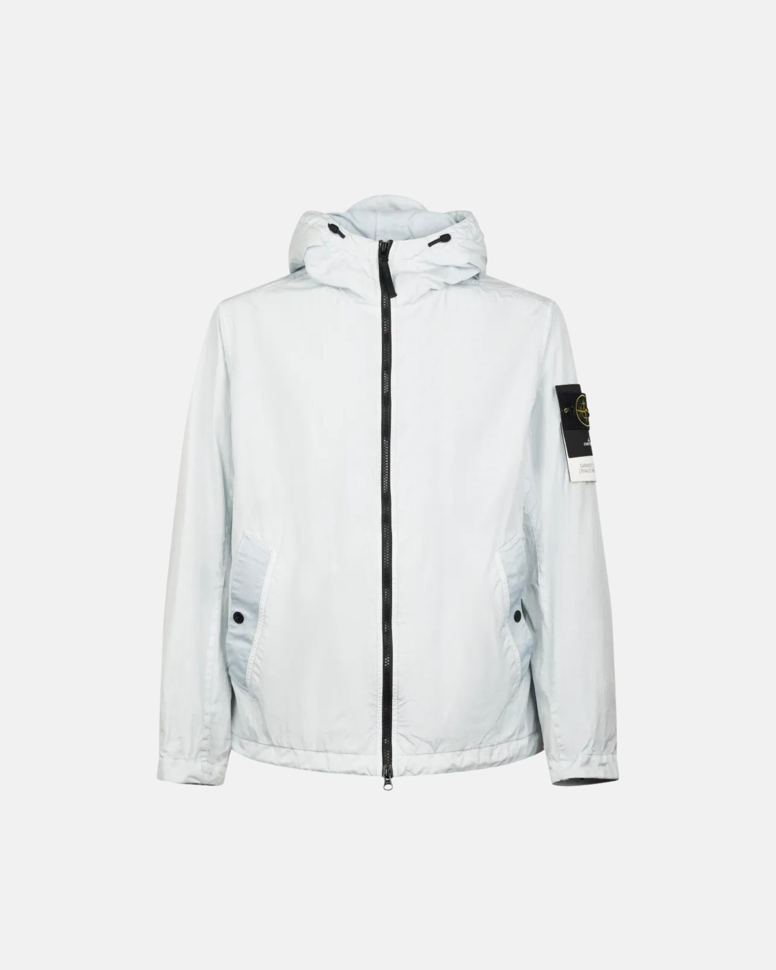 4100001S0A23 CAZADORA CAPUCHA "STONE ISLAND" SZM     - azul celeste