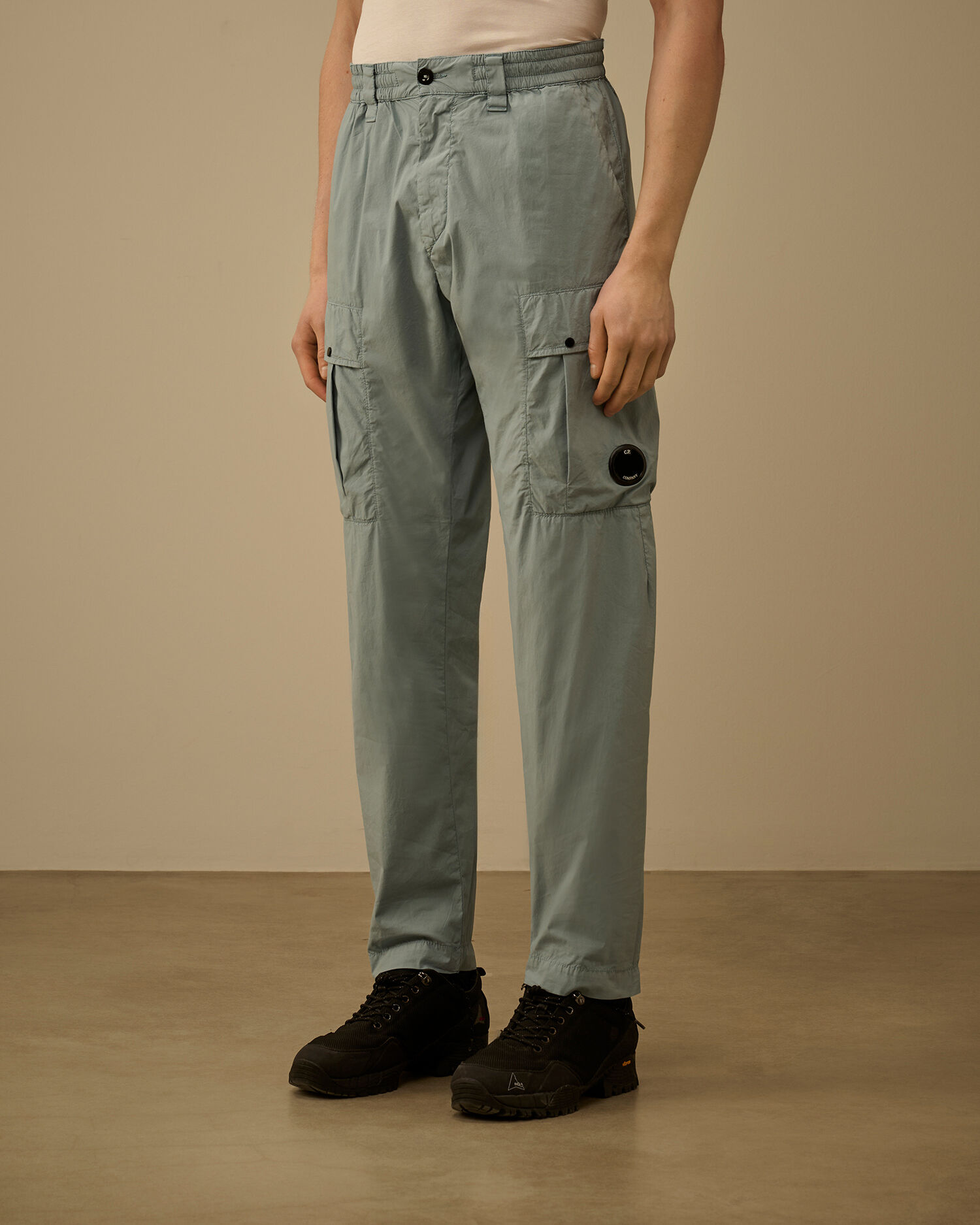 20CMPA255A006439G PANTALÓN CARGO JOGGING  VERDE AGUA