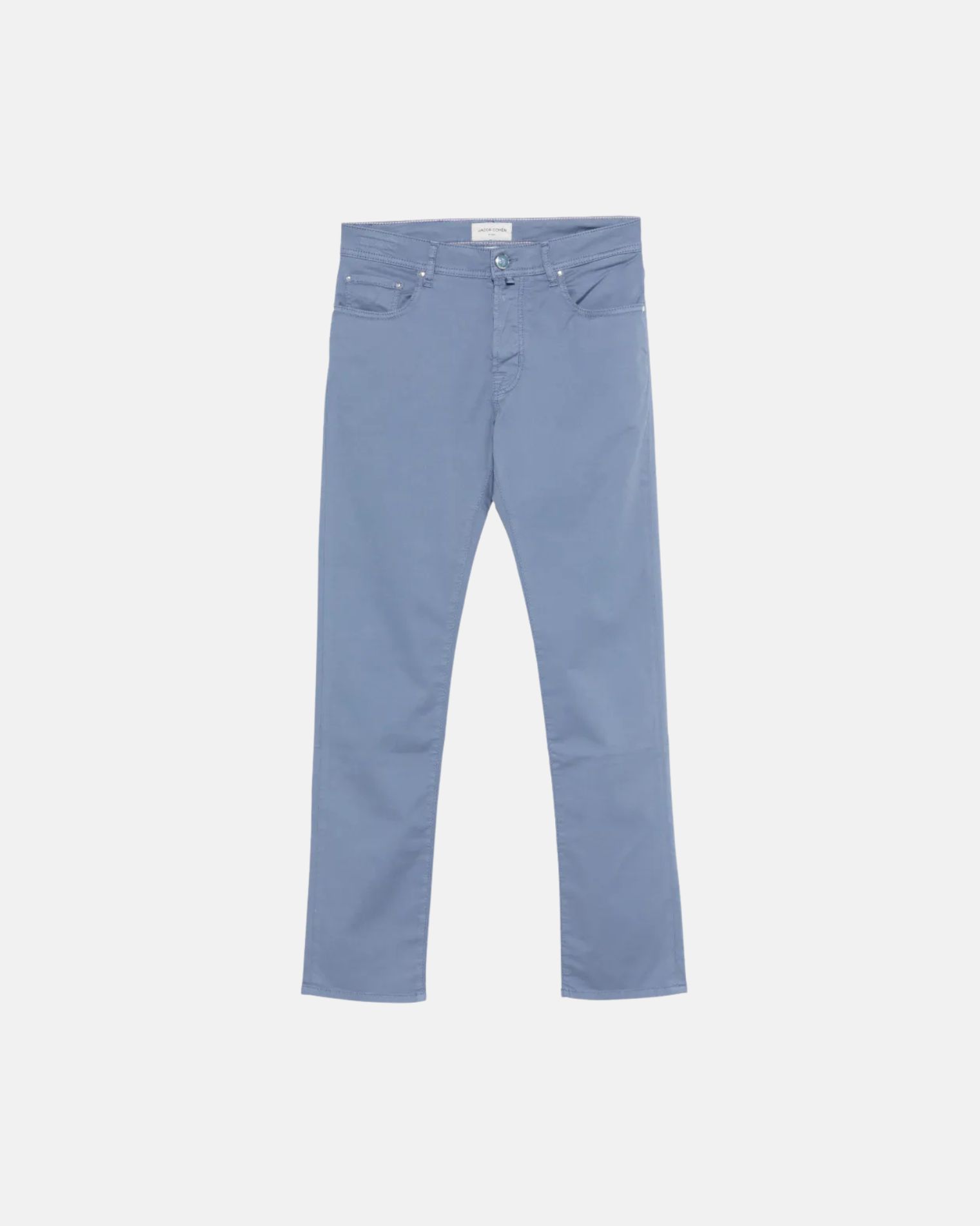JUM_QE004054S3756TR PANTALON 5 BOLSILLOS GABARDINA AZUL GRIS