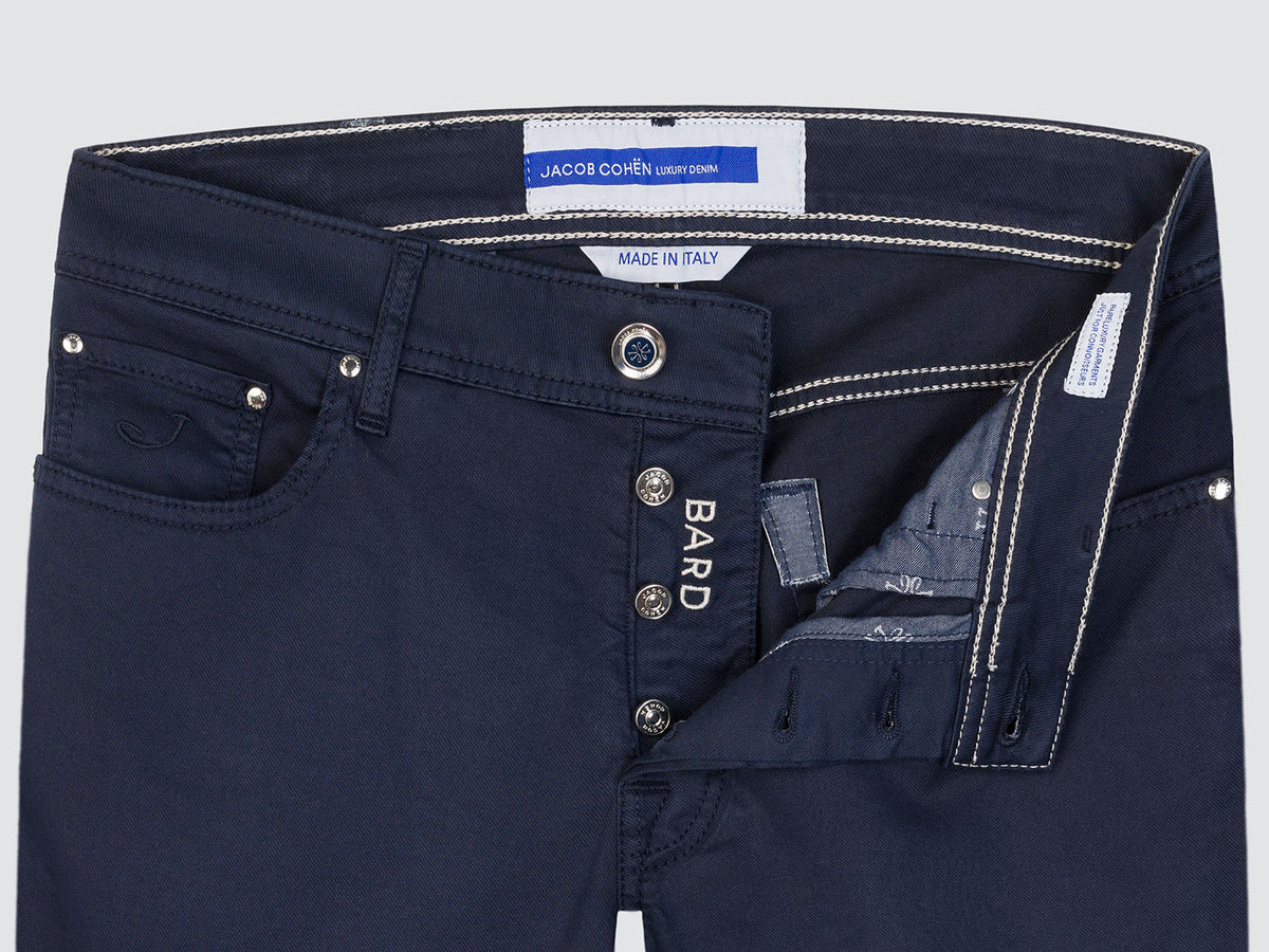 JUM_QE004054S3756TR PANTALON 5 BOLSILLOS GABARDINA  SZM MARINO