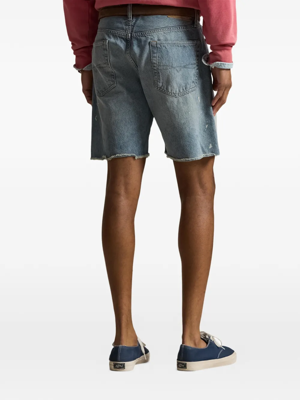 710P08162001 SHORT JEANS STRAIGHT  