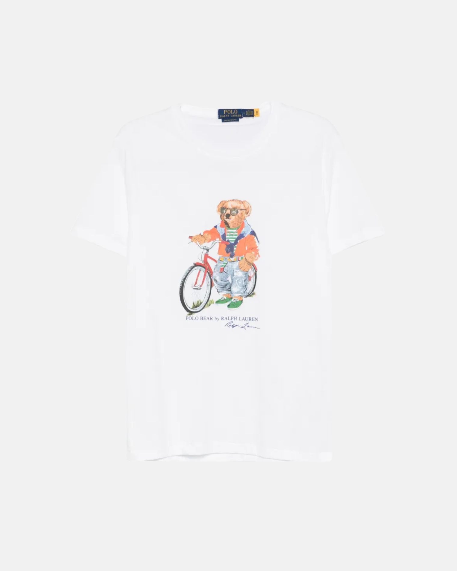 710B16612002 CAMISETA BLANCA OSITO