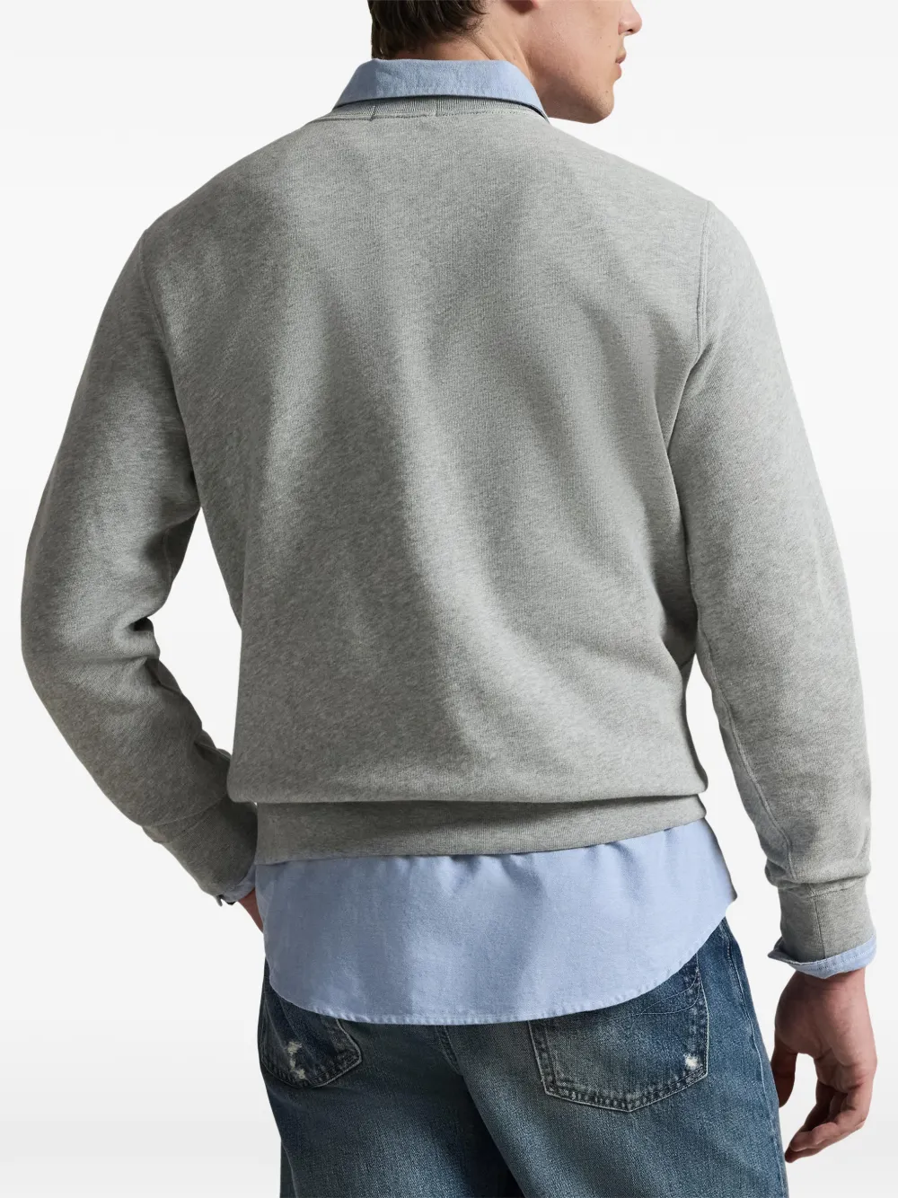 710B14625002 SUDADERA OSO  GRIS
