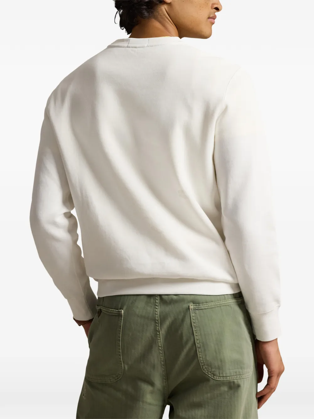 710B14616001 SUDADERA OSO BLANCA