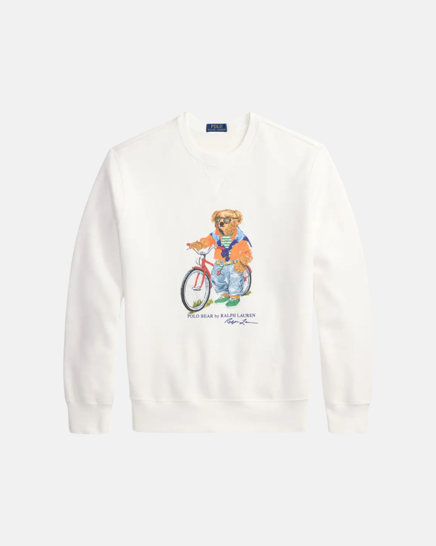 710B14616001 SUDADERA OSO BLANCA