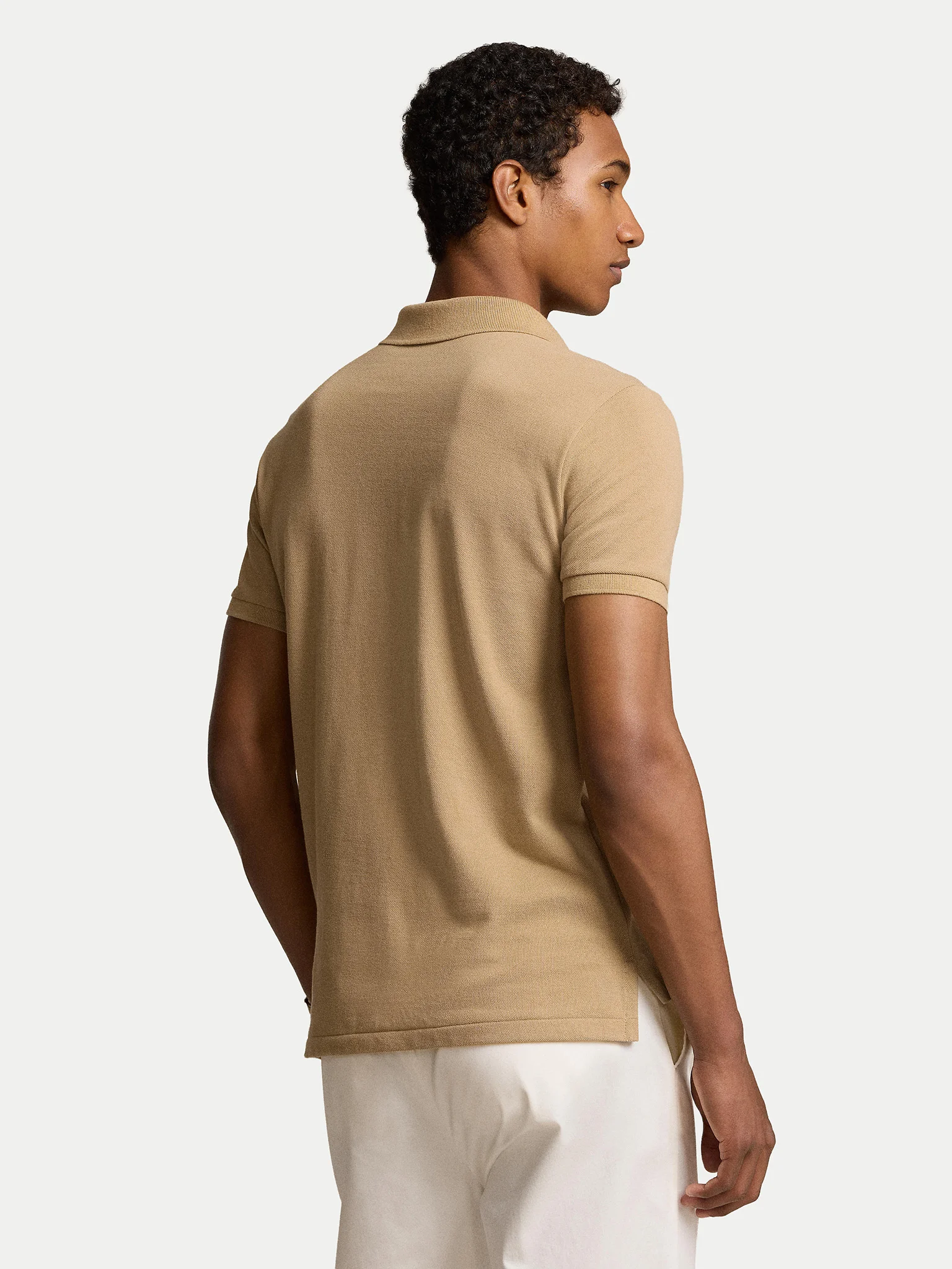 710534735379 POLO PIQUÉ SLIM FIT CAMEL