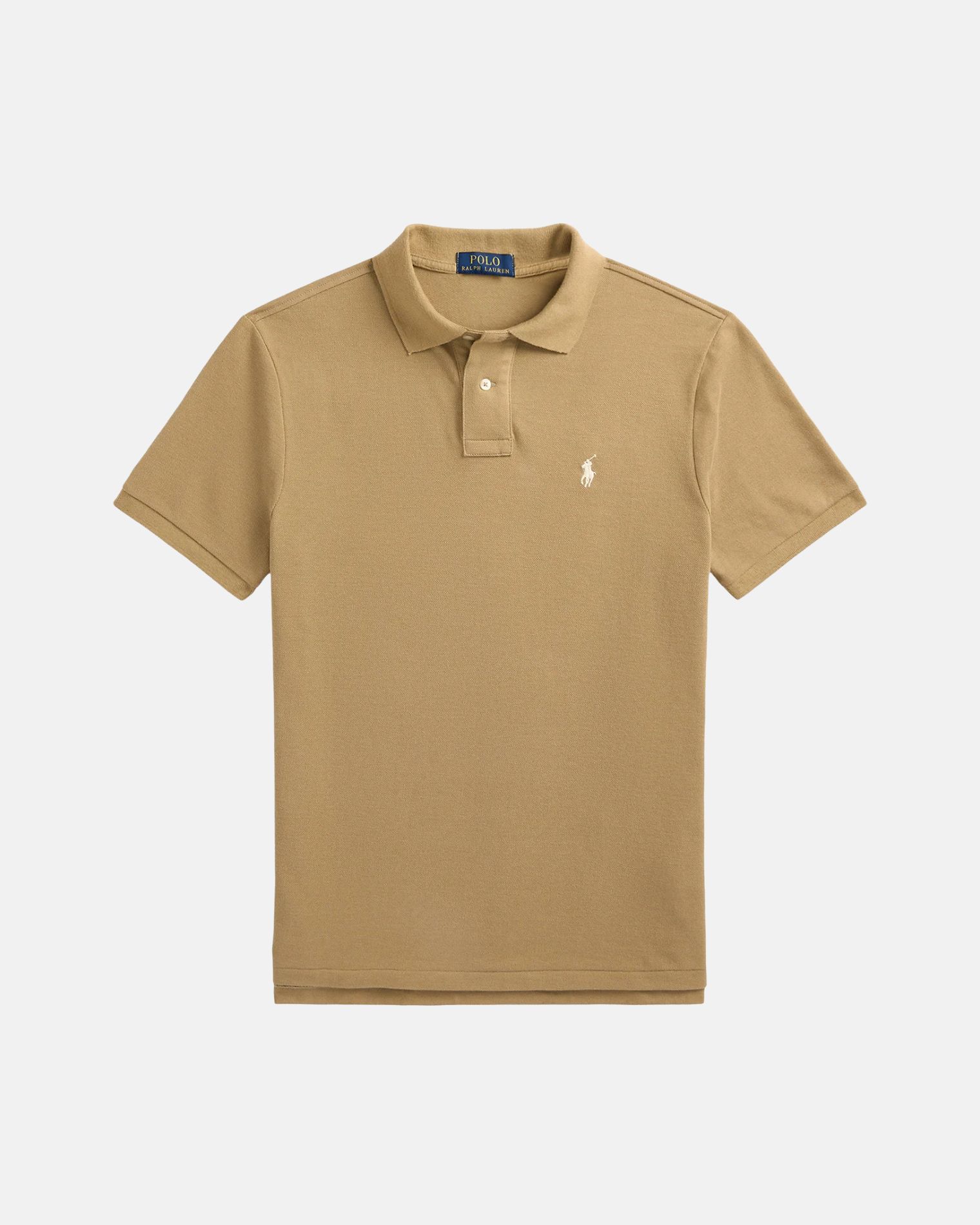 710534735379 POLO PIQUÉ SLIM FIT CAMEL