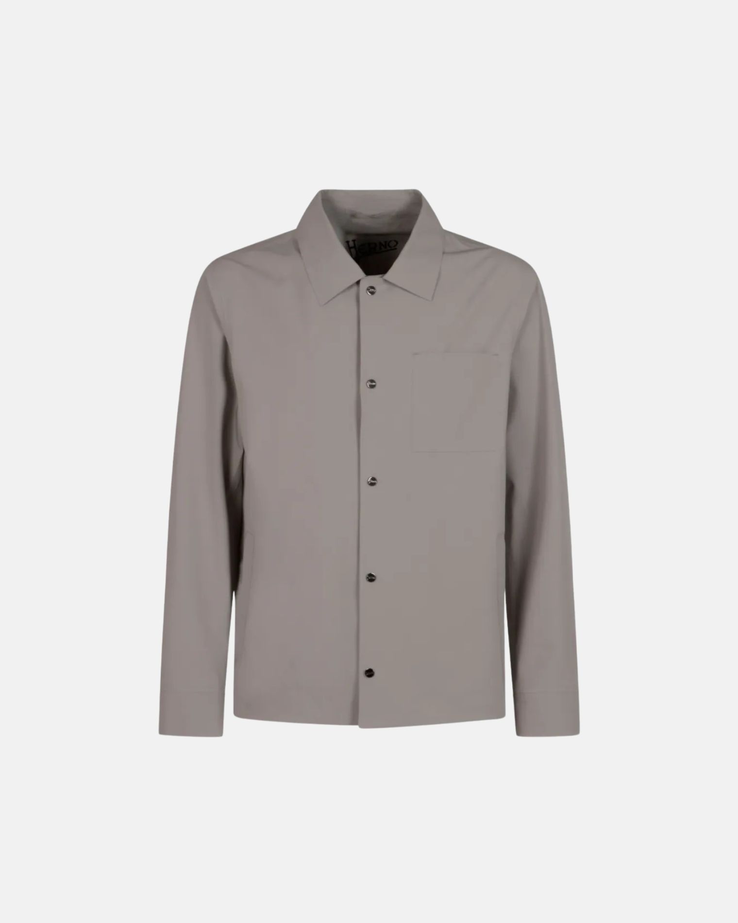 GI000318U12301SZ SOBRECAMISA TECNICA LIGERA LAMINAR GRIS PERLA