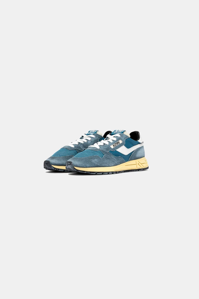 A1UNWWLMGQ04 REELWIND LOW MAN SUESUGAR/NYL SKY/WHT AUTRY FW26 - SKY/WHT