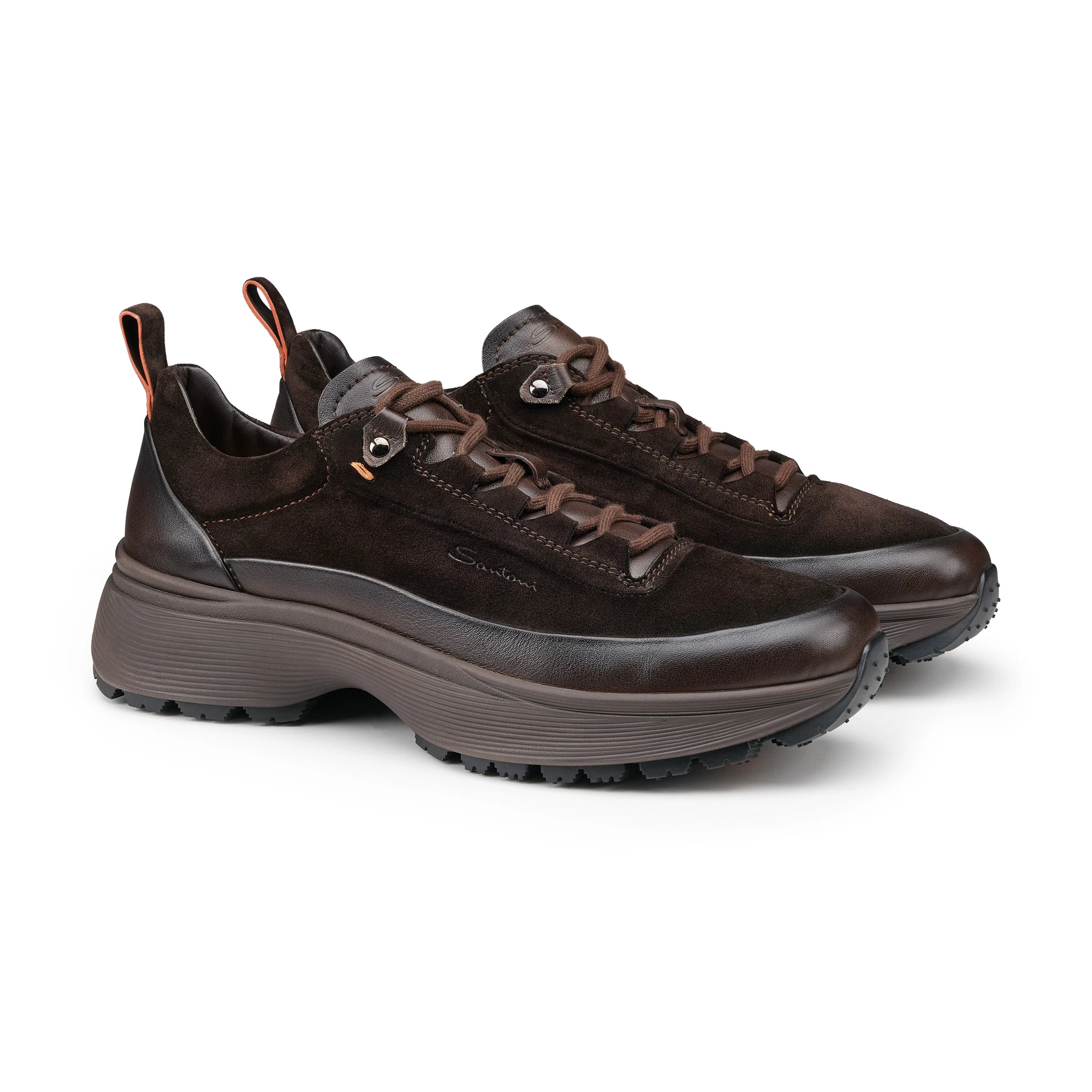 MBBU22256SNEKUBTT60 EASYBC-MTN-D-UBTT60 SNEAKER,LOW-TOP SANTONI FW26 - BROWN