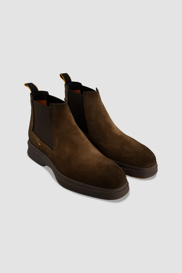MGEF19169FONXVORS50 EASYN-BOOT-D-VORS50 CHELSEA BOOT SANTONI FW26 - DARK BROWN