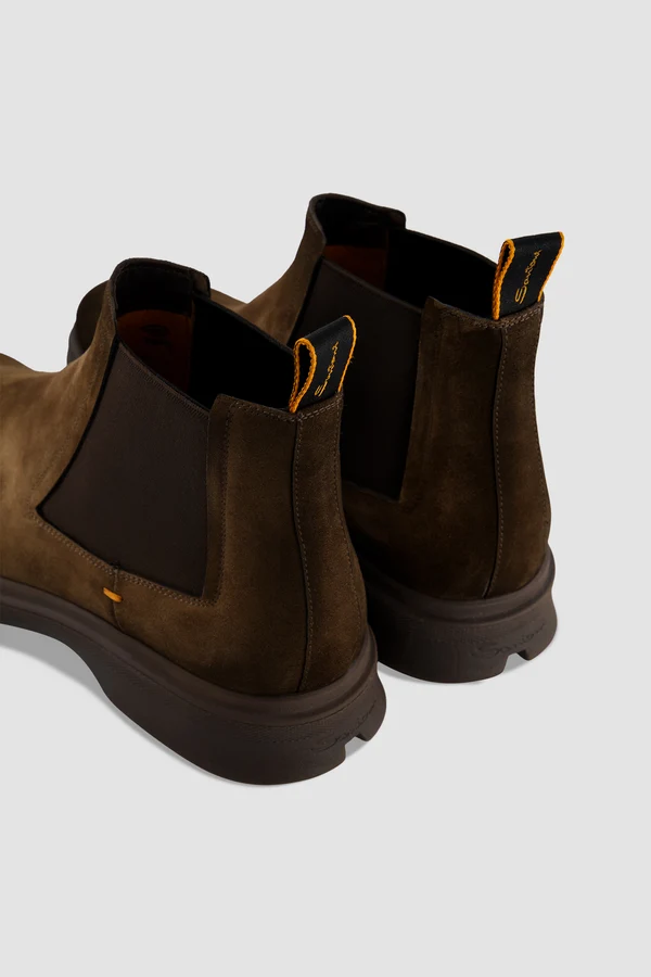 MGEF19169FONXVORS50 EASYN-BOOT-D-VORS50 CHELSEA BOOT SANTONI FW26 - DARK BROWN