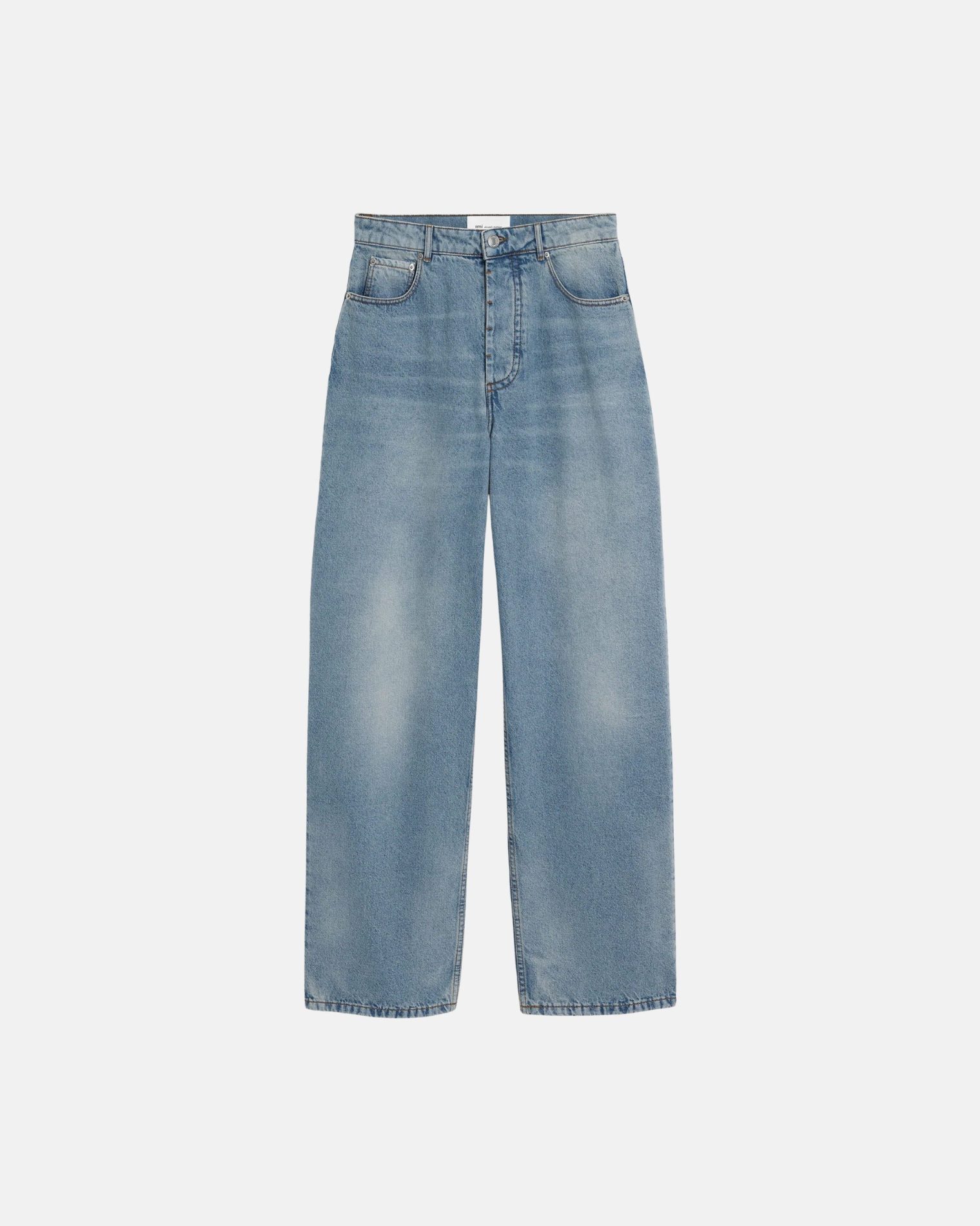 HTR919.DE0046 BAGGY FIT JEANS AMI PARIS FW26 - BLEU USED