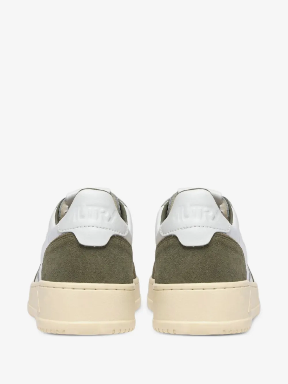 A1UNAULMFT21 MEDALIST LOW MAN SOFLEA/SUE WHT/SMOKEDGRN AUTRY FW26 - WHT/SMOKEDGRN