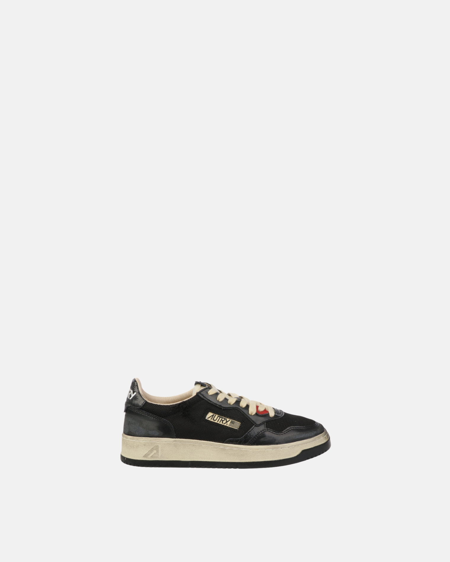 A1UNAVLMKH01 SUP VINT LOW MAN MESH/LEA BLK/BLK AUTRY FW26
