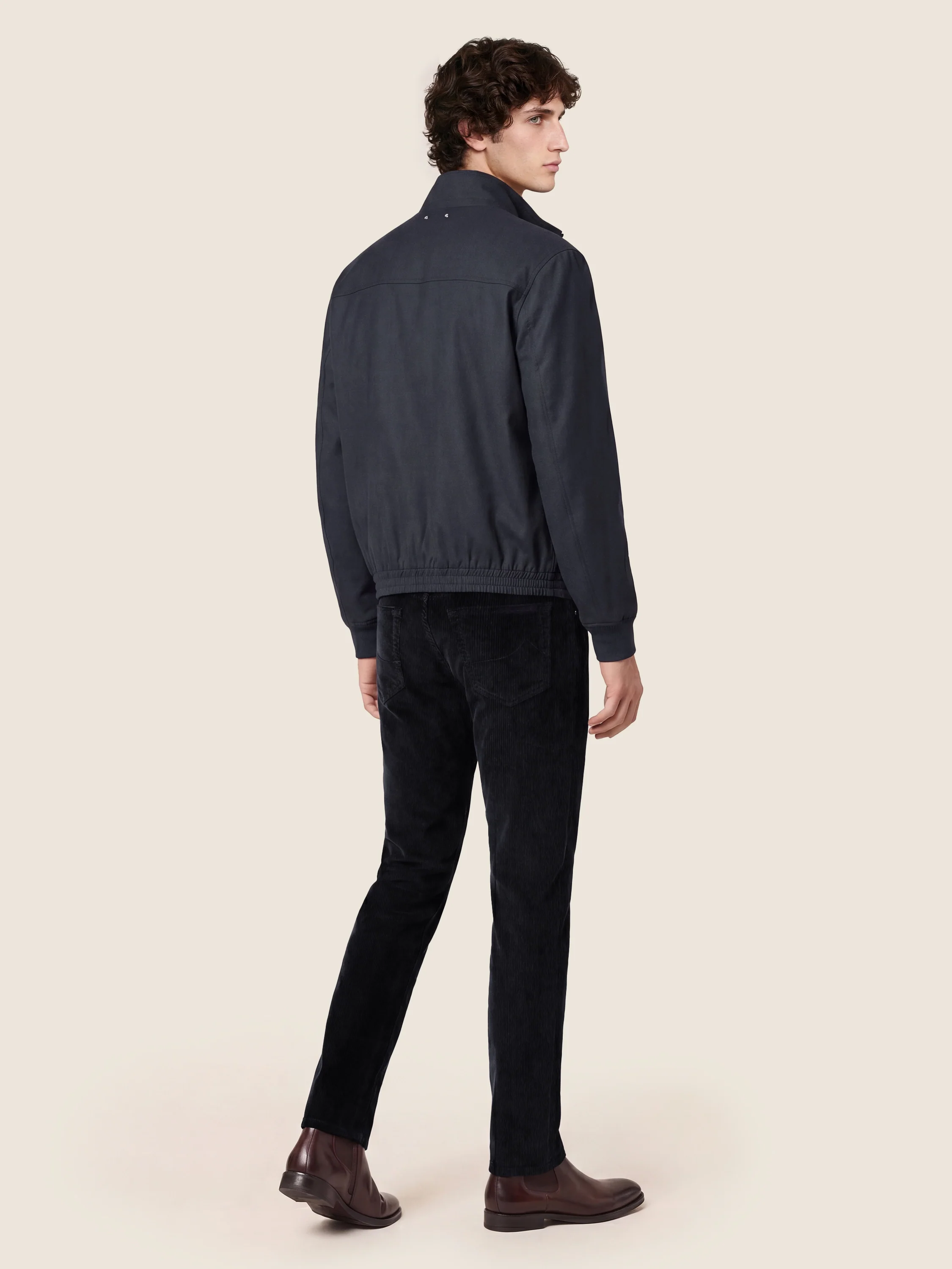 JUM_QE004054S3653TR PANT 5 PKT SLIM FIT BARD WOVEN COTTON JACOB COHËN FW26