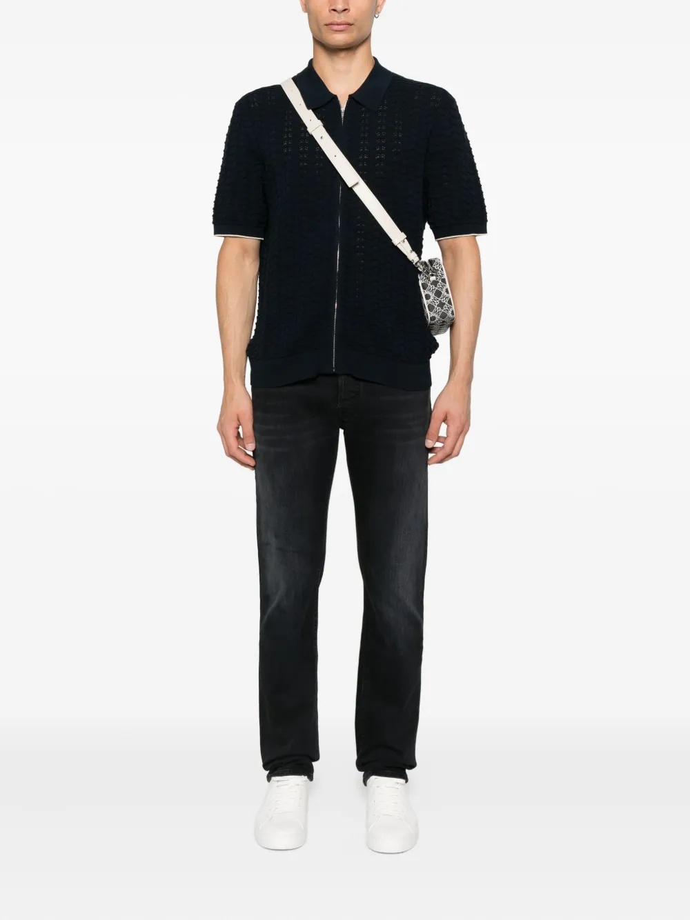 JUM_QE004030S3622S1 PANT 5 PKT SLIM FIT BARD WOVEN COTTON DENIM JACOB COHËN FW26 - MEDIUM BLACK