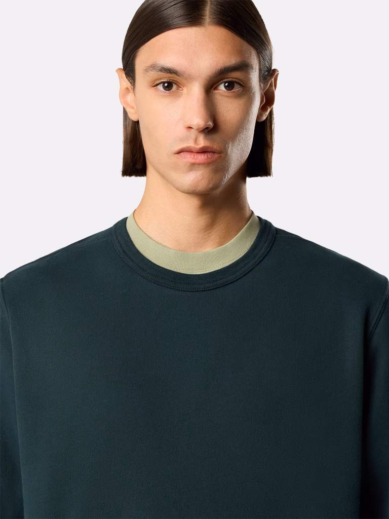 L2S156100060S0051 SWEATSHIRT STONE ISLAND FW26 - DARK GREEN