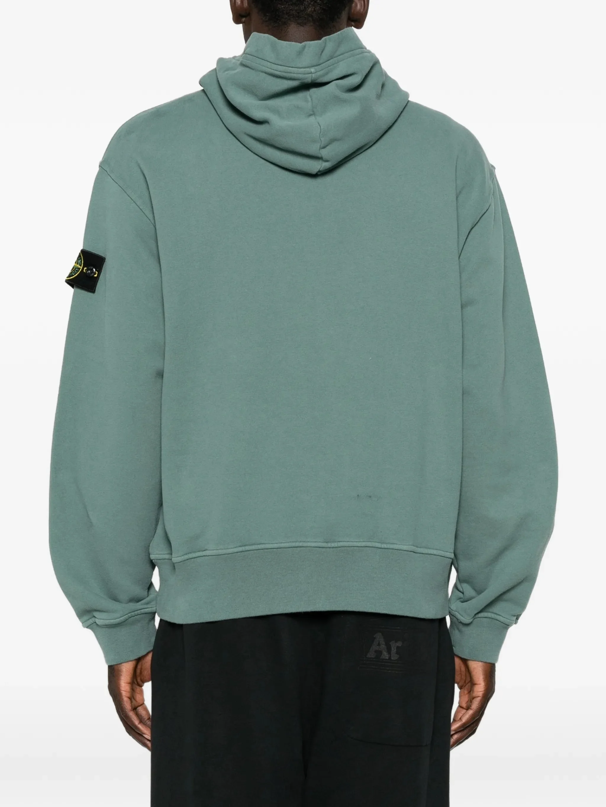 L2S156100023S0A20 HOODIE SWEATER STONE ISLAND FW26 - OCEAN GREEN
