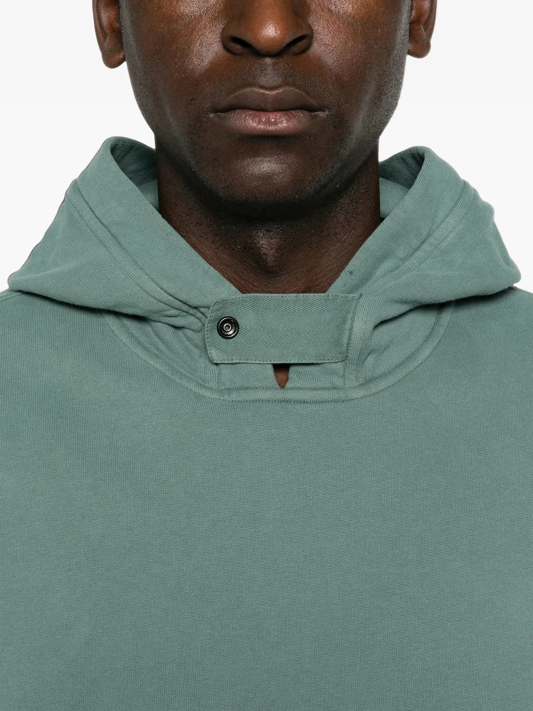 L2S156100023S0A20 HOODIE SWEATER STONE ISLAND FW26 - OCEAN GREEN