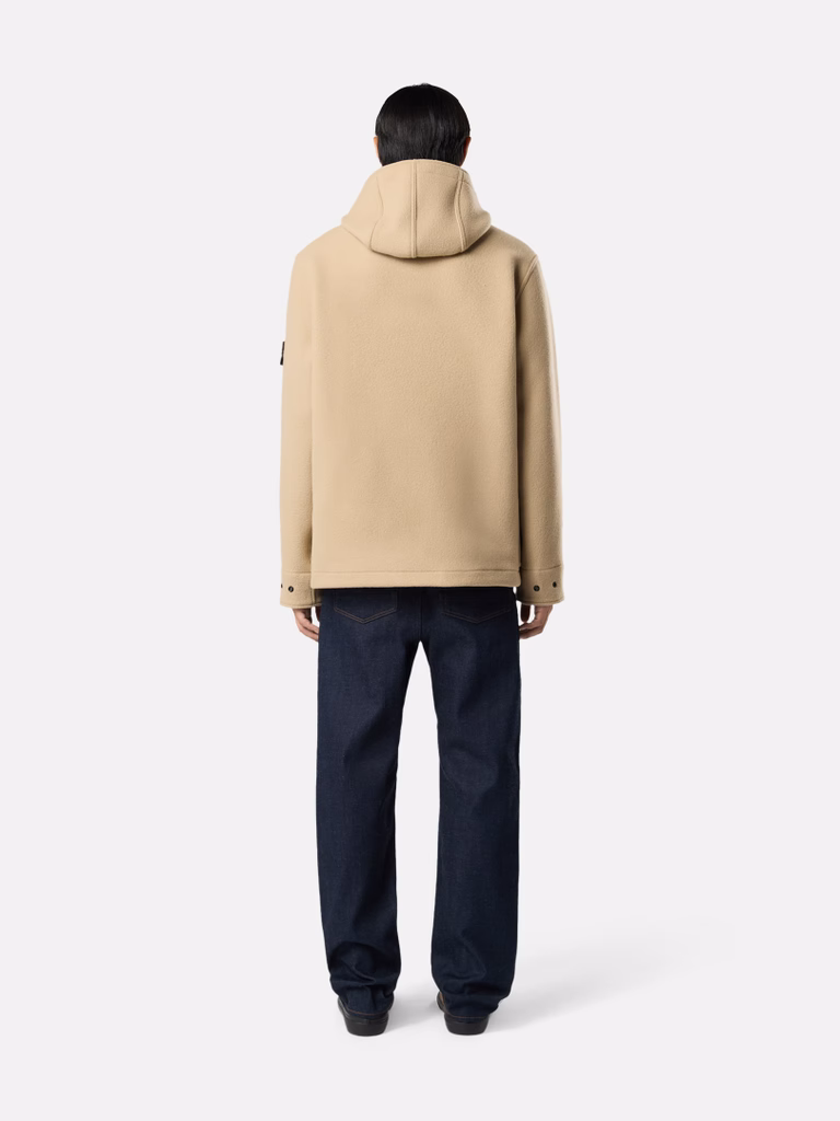 L2S154100039S0453 SHORT PARKA STONE ISLAND FW26 - BISCUIT