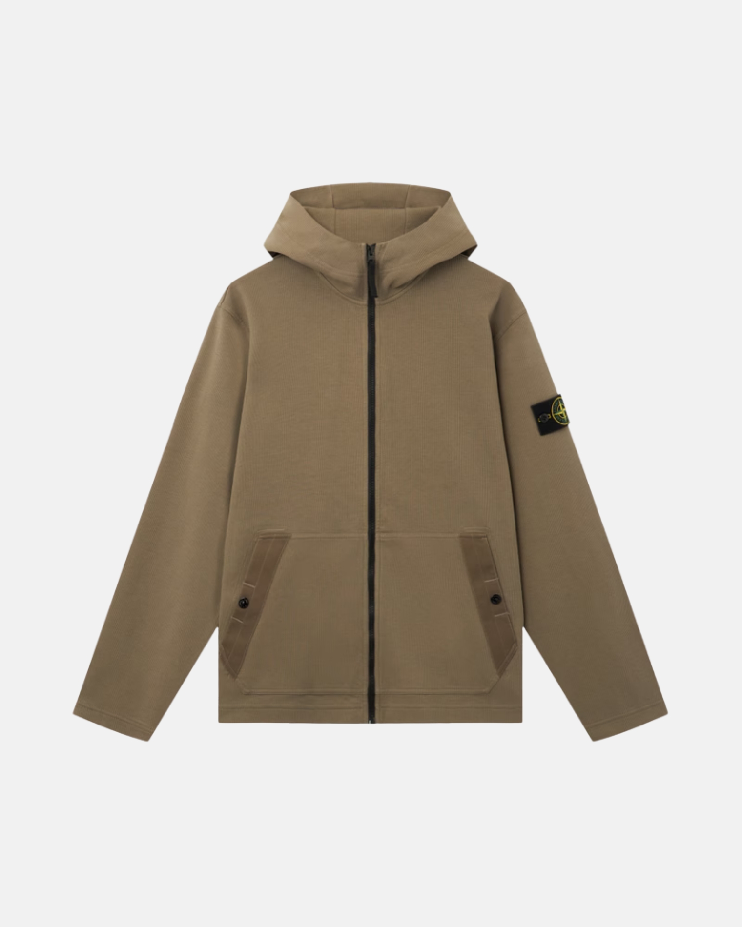 L2S156100020S0472 HOODIE SWEATER STONE ISLAND FW26 - MILITARY GREEN
