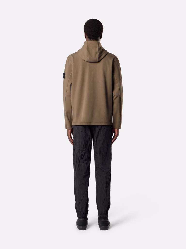 L2S156100020S0472 HOODIE SWEATER STONE ISLAND FW26 - MILITARY GREEN