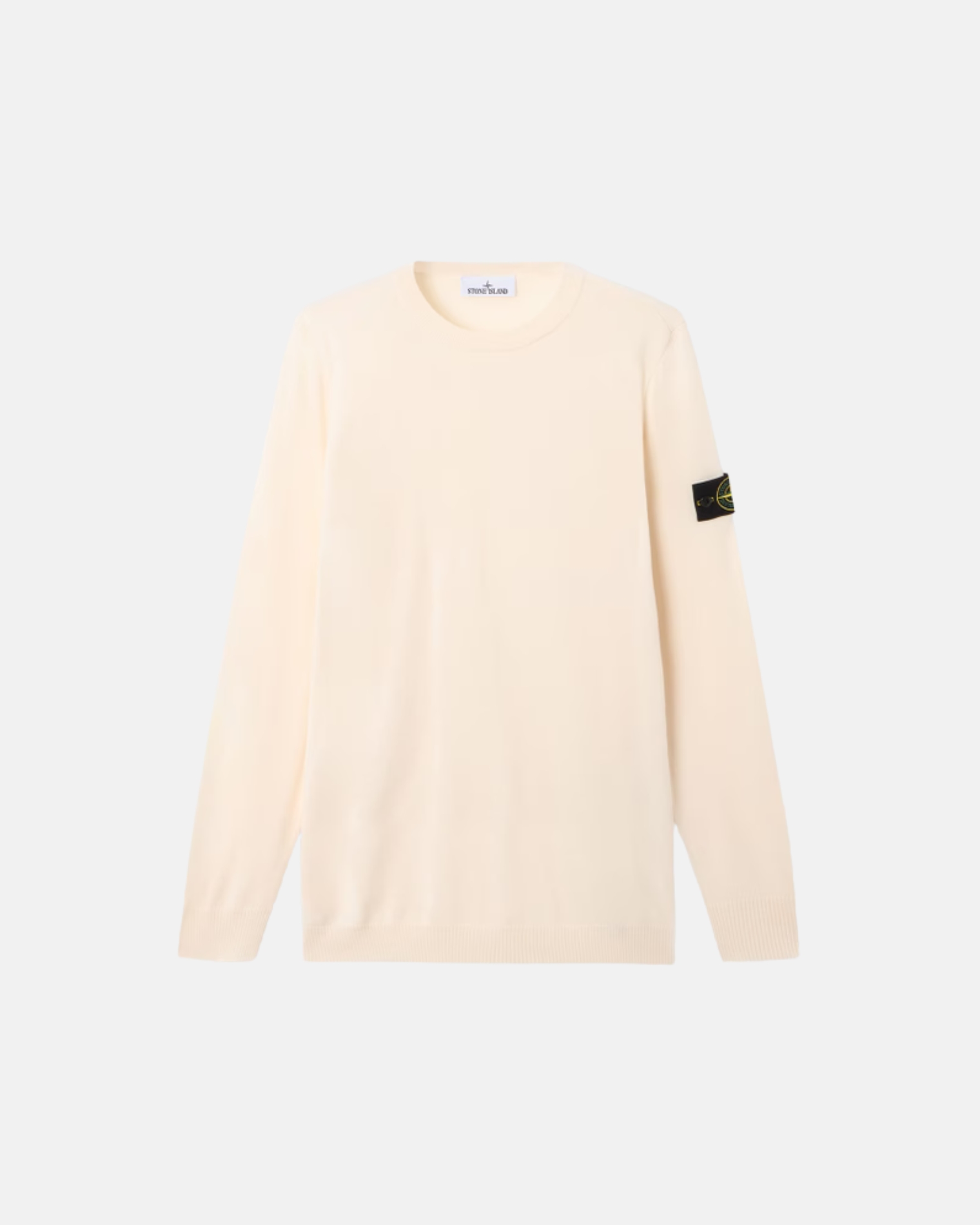 L2S155100071S00C4 CREW NECK STONE ISLAND FW26 - IVORY